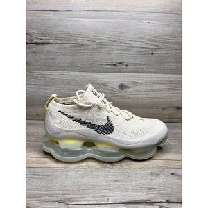 Nike Air Max Scorpion Flyknit Lemon Wash Light Cream Womens Size 8 DJ4702 001